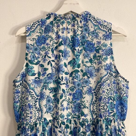 Johnny Was Sleeveless Tiered Midi Dress Bohemian XL - Picture 9 of 13